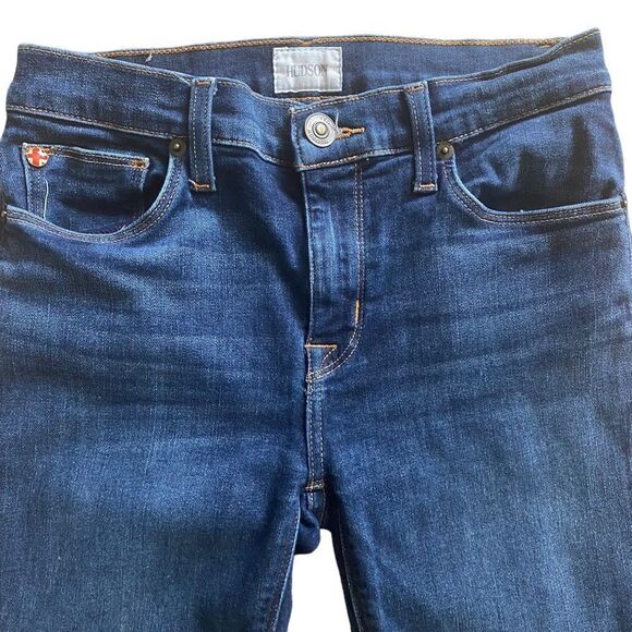 Hudson | Natalie Mid-Rise Ankle Super Skinny Jeans, Size 26 - Picture 4 of 11